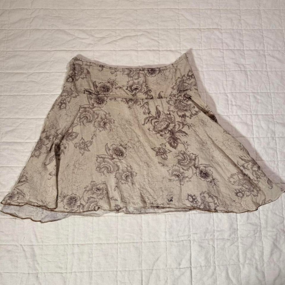 Y2K Julie's Closet Floral A-Line Skirt – S/M - Picture 2 of 7